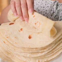 Traditional Flour Tortillas