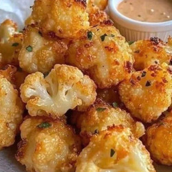 Golden Crispy Cauliflower Bites