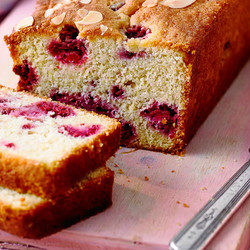 Easy Lemon And Raspberry Drizzle Loaf Cake Recipe