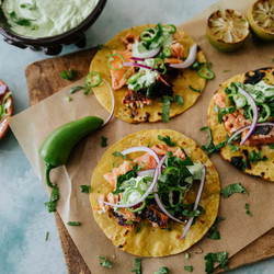Salmon Fish Tacos