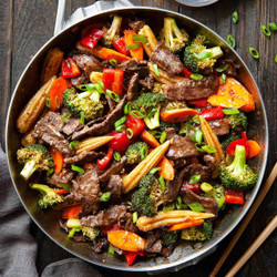 Quick And Easy Hunan Beef