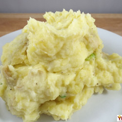 Garlic And Scallion Mashed Potatoes