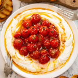 Whipped Feta With Roasted Tomatoes