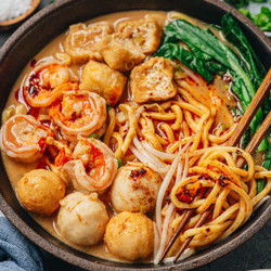Satay Noodle Soup (沙茶面)