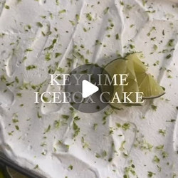 Key Lime Icebox Cake