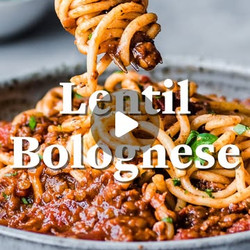 Lentil Bolognese