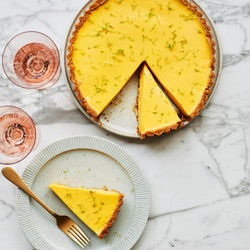 No-bake Mango, Ginger And Lime Tart