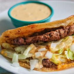 Smash Burger Taco