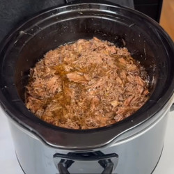 Easy Crockpot French Dip Sandwiches