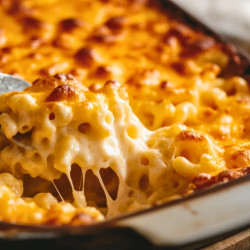Easy Baked Mac &amp; Cheese Recipe