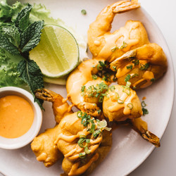 Ebi Chili Mayo Recipe: Crispy Tempura Prawns With Spicy Dipping Sauce · I Am A Food Blog