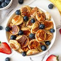 Mini Pancake Rellenas de Banana