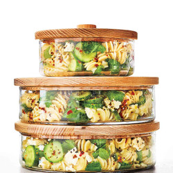 Lemony Pasta Salad With Cucumber