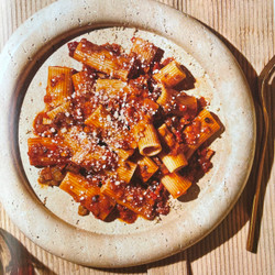 The Best Lentil-Mushroom Bolognese
