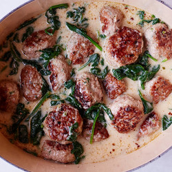 Thai-inspired Chicken Meatball Soup