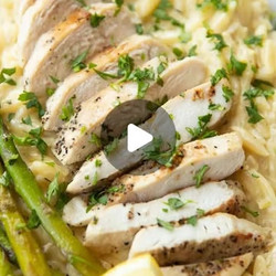 Lemon Chicken Orzo