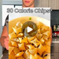30 Calorie Rice Paper Pop Chips