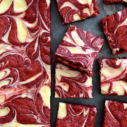 Red Velvet Cheesecake Brownies