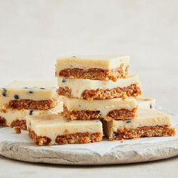 Passionfruit And Lemon Condensed Milk Slice no bake easy must must