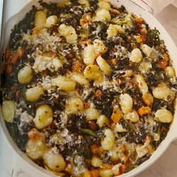 Gnocchi with Squash and Kale