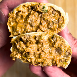 THE ORIGINAL BEEFY CHEESY BURRITO