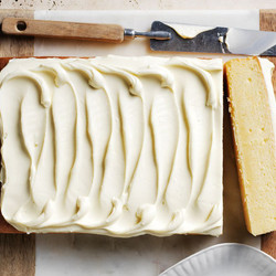 Lemon And Buttermilk Mud Cake With Cream Cheese Frosting Recipe