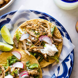 Instant Pot Chicken Tacos