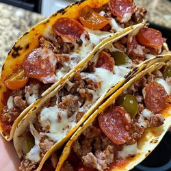 Meat Lovers Pizza Tacos