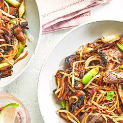 Healthy Beef Chow Mein