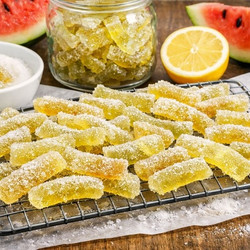 Watermelon Rind Candy