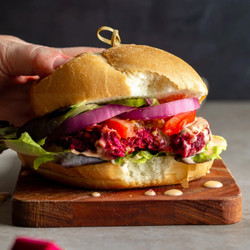 Kidney Beet Burgers