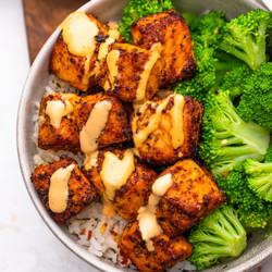 Air Fryer Salmon Bites