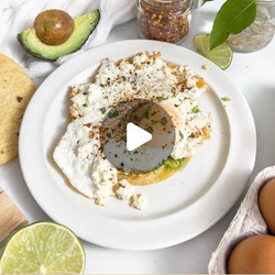 Viral Crispy Feta Egg