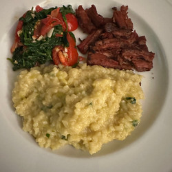 Creamy Leek, Shallot &amp; Prosecco Risotto (Thermomix • Vegan • Extra-Leeky)