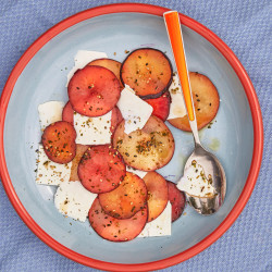 Stone Fruit With Furikake