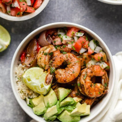 Shrimp Fajita Bowls