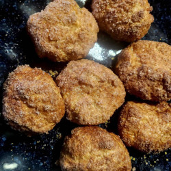 High Protein Pumpkin Spice Donut Holes