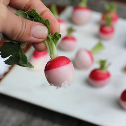 Butter Dipped Radishes