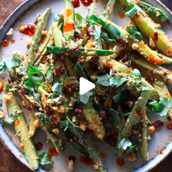 Peanut &amp; Chili Oil Cucumber Salad