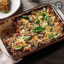 Mushroom &amp; Spinach Lasagne