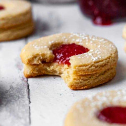 Gluten Free Linzer Cookies (paleo)