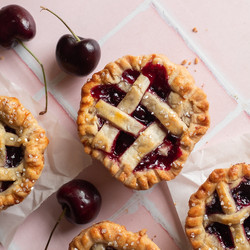 Mini Gluten Free Cherry Pies (paleo, Vegan Friendly)