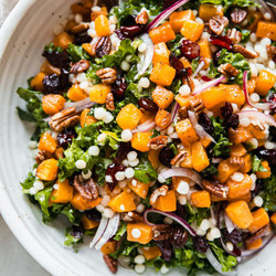 Autumn Pearl Couscous Salad With Roasted Butternut Squash