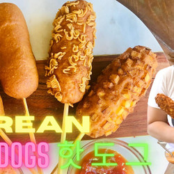 Corn Dog Recipe Mozzarella Cheese, Crunchy Ramen &amp; Potato Corn Dogs 핫도그 만들기 [korean Street Food]