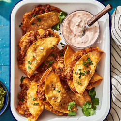 Healthy Oven Baked Chicken Tacos