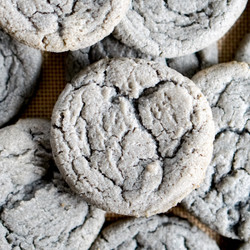 Black Sesame Cookies (sugar Cookie Style)