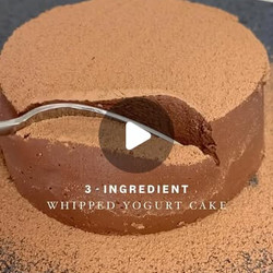 Whipped Chocolate Yogurt Cake
