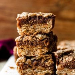 Homemade Oatmeal Fig Bars