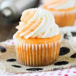 Orange Cream Pop Cupcakes