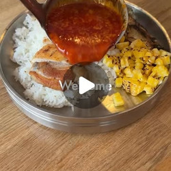 Red Curry Brothy Rice